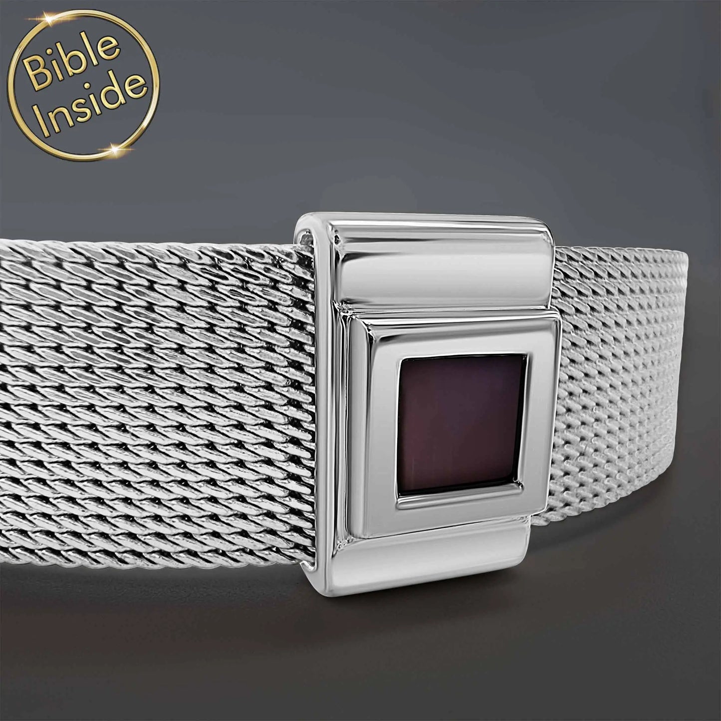 Noble Origin Bible Scripture Bracelet with Nano Bible - Elevate Your Faith in Style