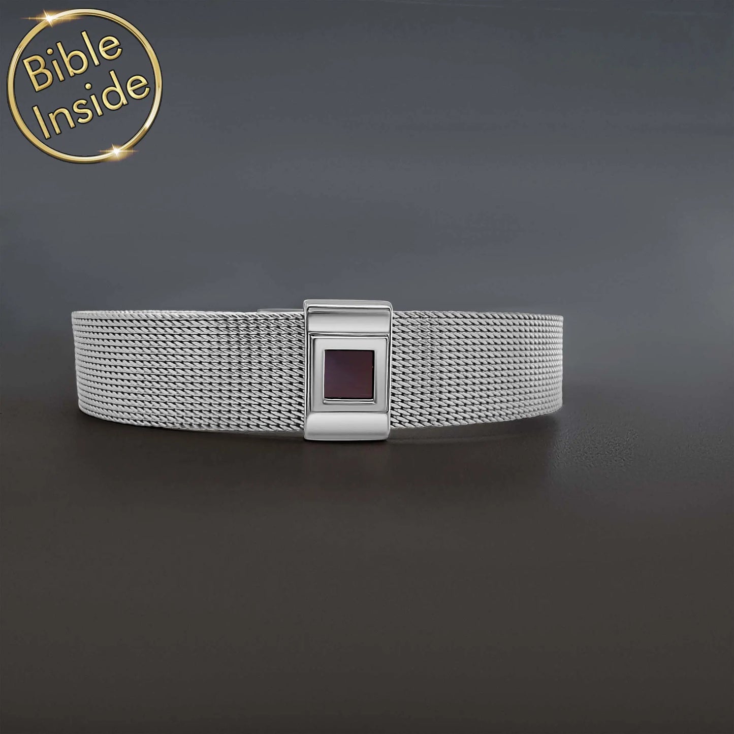 Noble Origin Bible Scripture Bracelet with Nano Bible - Elevate Your Faith in Style