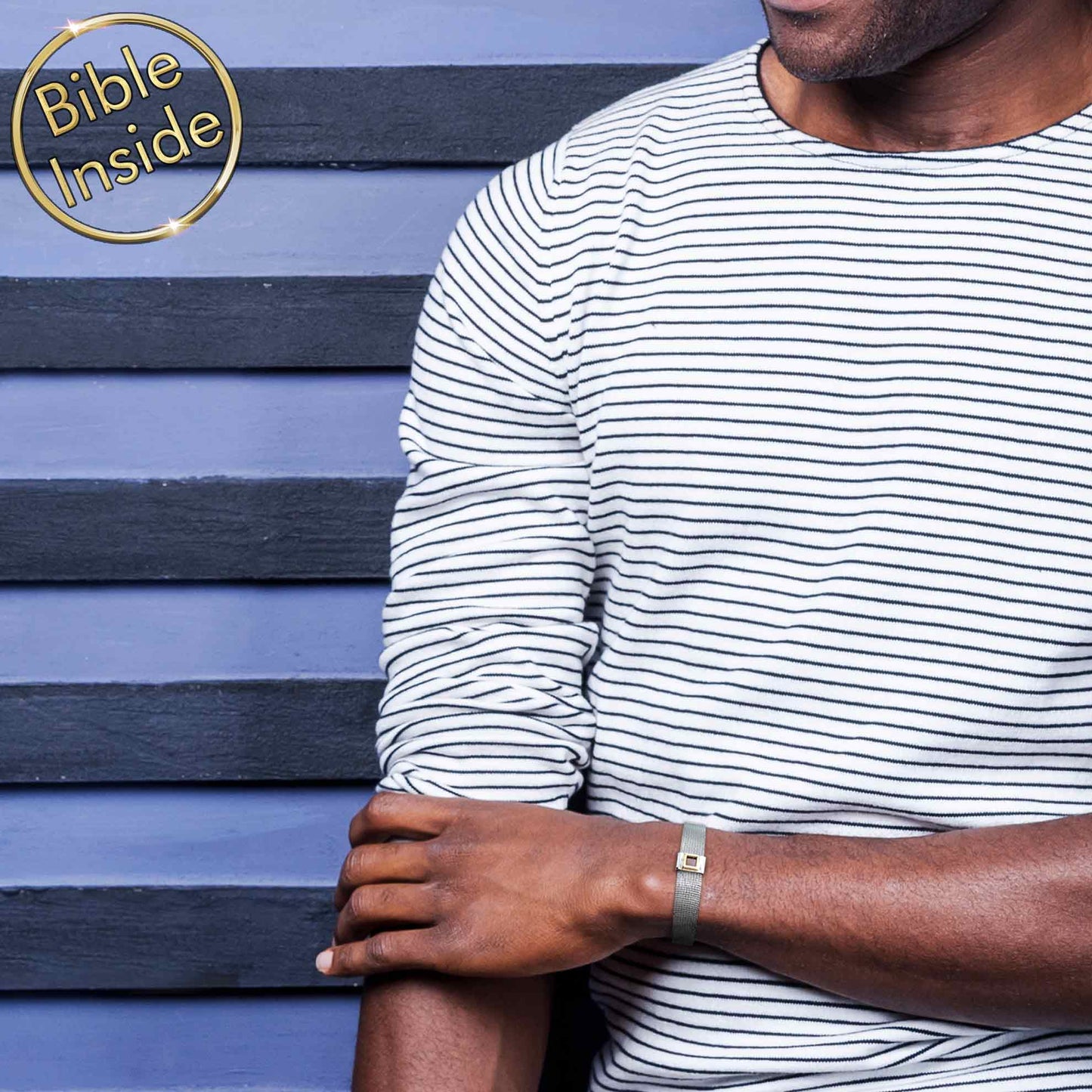 Noble Origin Bible Scripture Bracelet with Nano Bible - Elevate Your Faith in Style