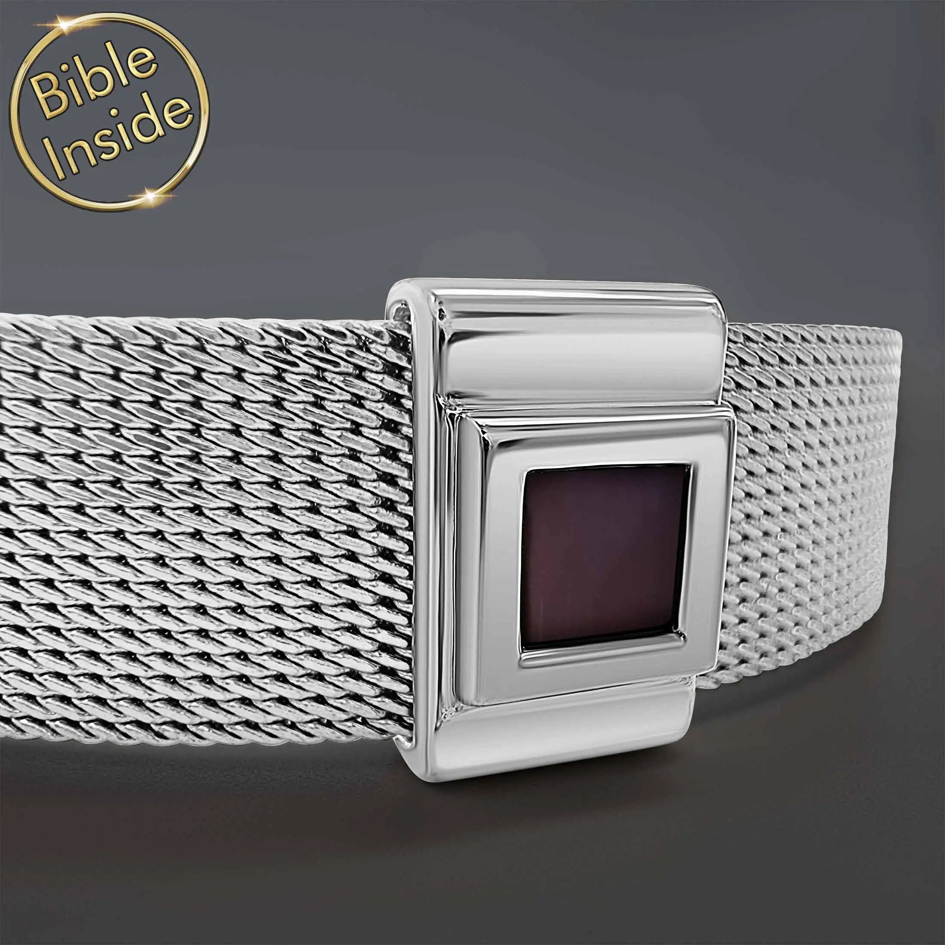 Noble Origin Bible Scripture Bracelet with Nano Bible - Elevate Your Faith in Style