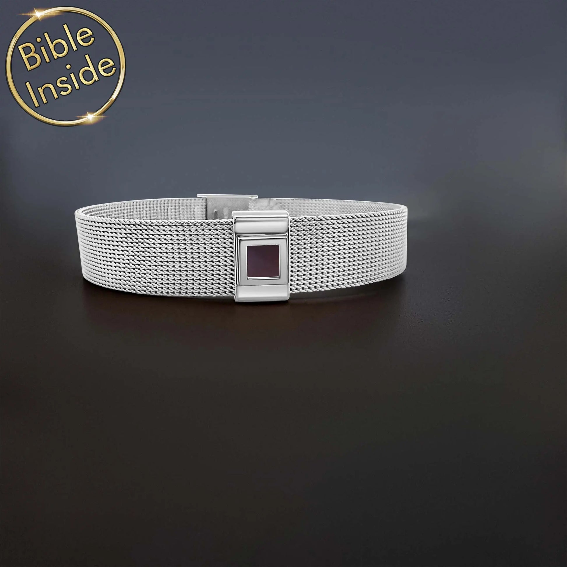 Noble Origin Bible Scripture Bracelet with Nano Bible - Elevate Your Faith in Style